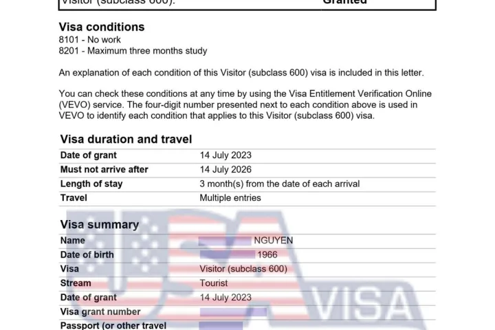 Khách hàng đậu visa Úc – ảnh 11