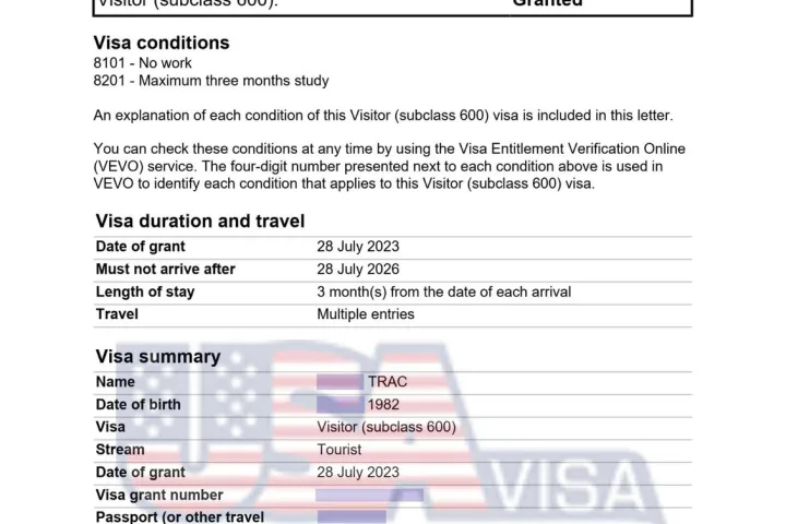 Khách hàng đậu visa Úc – ảnh 12